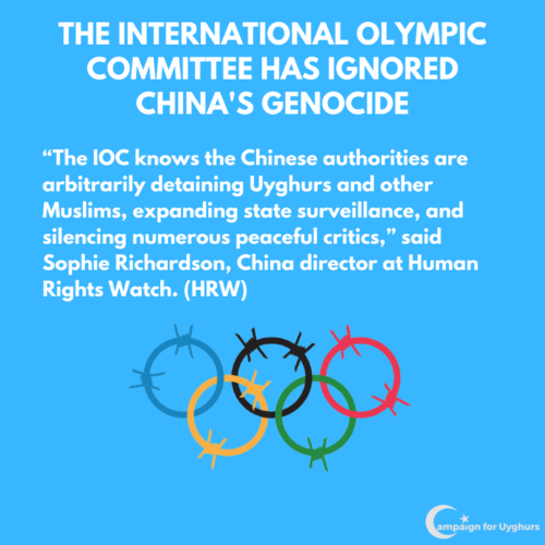 3 IOC is ignoring China's genocide